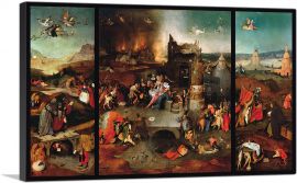 The temptation of St. Anthony 1516-1-Panel-26x18x1.5 Thick