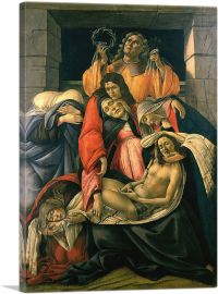 The Lamentation over the Dead Christ with Saints 1495-1-Panel-12x8x.75 Thick