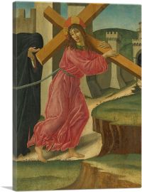 Christ Carrying The Cross 1490-1-Panel-26x18x1.5 Thick