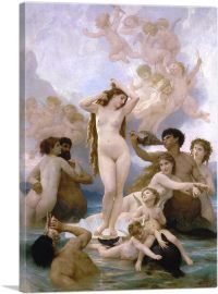 Bouguereau Birth Of Venus 1879-1-Panel-40x26x1.5 Thick