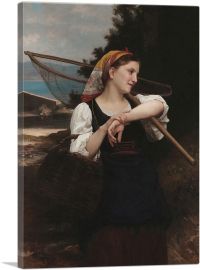 Daughter of Fisherman 1872-1-Panel-18x12x1.5 Thick