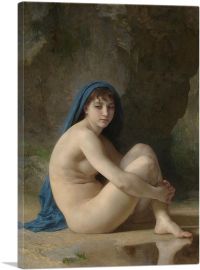 Seated Nude 1884-1-Panel-18x12x1.5 Thick