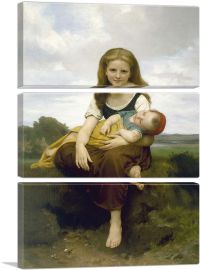 The Elder Sister 1869-3-Panels-60x40x1.5 Thick