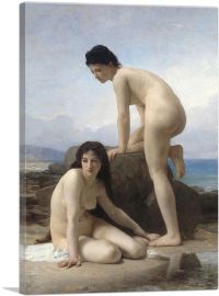 The Two Bathers 1901-1-Panel-26x18x1.5 Thick