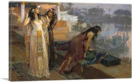 Cleopatra On The Terraces Of Philae 1896-1-Panel-12x8x.75 Thick