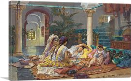 In The Harem 1894-1-Panel-40x26x1.5 Thick