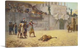 The Diversion Of An Assyrian King 1878-1-Panel-18x12x1.5 Thick