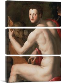 Grand Duke Of Tuscany Cosimo De Medici as Orpheus 1537-3-Panels-90x60x1.5 Thick