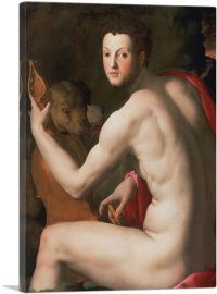 Grand Duke Of Tuscany Cosimo De Medici as Orpheus 1537-1-Panel-26x18x1.5 Thick