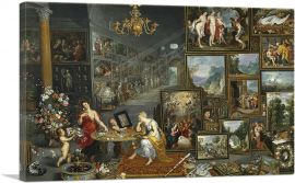 Allegory Of Sight And Smell-1-Panel-12x8x.75 Thick