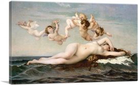 The Birth Of Venus 1863-1-Panel-40x26x1.5 Thick