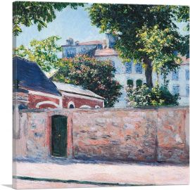 Houses In Argenteuil 1883-1-Panel-26x26x.75 Thick