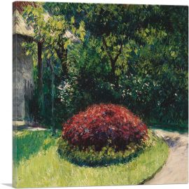Massif Of Flowers Garden Of Petit Gennevilliers-1-Panel-18x18x1.5 Thick