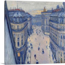 Rue Halevy Seen View from the Sixth Floor 1878-1-Panel-18x18x1.5 Thick