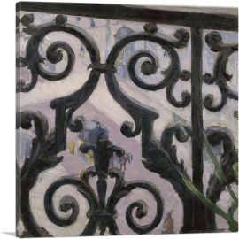View From A Balcony 1880-1-Panel-26x26x.75 Thick