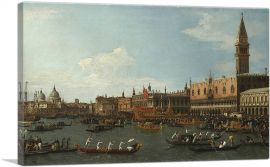 Return of Il Bucintoro on Ascension Day 1745-1-Panel-12x8x.75 Thick