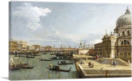 The Entrance To The Grand Canal - Venice-1-Panel-12x8x.75 Thick