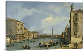 The Grand Canal from Campo di San Vio 1735-1-Panel-18x12x1.5 Thick