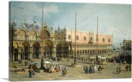 The Square of Saint Mark's - Venice-1-Panel-60x40x1.5 Thick
