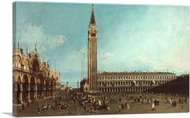 Piazza San Marco in Venice-1-Panel-60x40x1.5 Thick