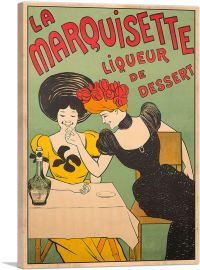 La Marquisette Liqueur de Dessert 1901-1-Panel-12x8x.75 Thick