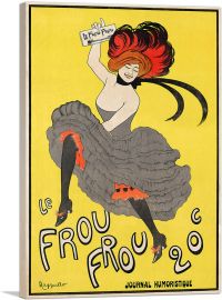 Le Frou Frou 1899-1-Panel-12x8x.75 Thick
