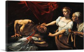 Judith Beheading Holofernes 1599-1-Panel-60x40x1.5 Thick