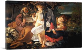 Rest on the Flight to Egypt 1597-1-Panel-18x12x1.5 Thick