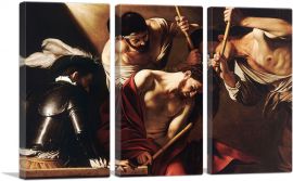 The Crowning with Thorns 1607-3-Panels-60x40x1.5 Thick