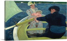 The Boating Party 1893-1-Panel-40x26x1.5 Thick