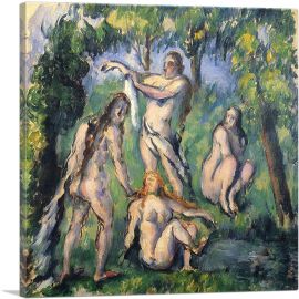Four Bathers 1880-1-Panel-12x12x1.5 Thick