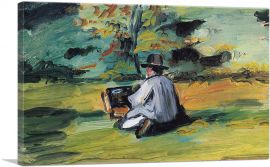 A Painter at Work 1875-1-Panel-18x12x1.5 Thick
