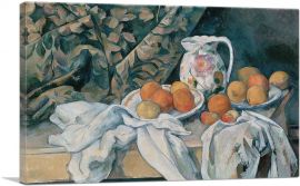Still Life with a Curtain 1895-1-Panel-12x8x.75 Thick