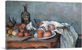 Still Life with Onions 1898-1-Panel-18x12x1.5 Thick