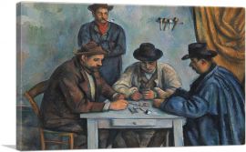 The Card Players 1890-1-Panel-40x26x1.5 Thick
