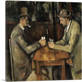 The Card Players 1892-1-Panel-26x26x.75 Thick