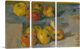 Apples 1878-3-Panels-90x60x1.5 Thick