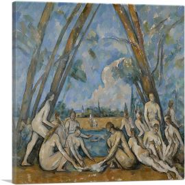 The Large Bathers 1906-1-Panel-12x12x1.5 Thick