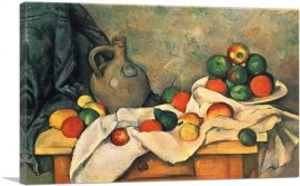 Curtain, Jug, and Fruit Bowl 1894-1-Panel-12x8x.75 Thick