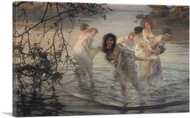Dancing Nymphs - Les Nymphes de Danse 1899-1-Panel-12x8x.75 Thick