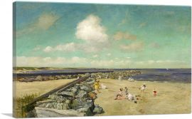Morning At Breakwater Shinnecock 1897-1-Panel-40x26x1.5 Thick