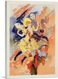 La Pantomime 1891-1-Panel-60x40x1.5 Thick