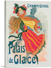 Palais De Glace - Paris 1896-1-Panel-40x26x1.5 Thick