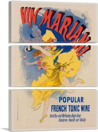 Affiche Pour Le - Vin Mariani-3-Panels-90x60x1.5 Thick