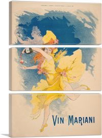 Vin Mariani 1894-3-Panels-60x40x1.5 Thick