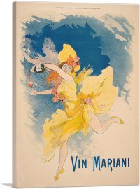 Vin Mariani 1894-1-Panel-60x40x1.5 Thick