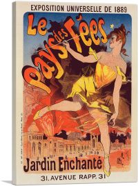 Exposition Universelle de - Le Pays de Fees 1889-1-Panel-26x18x1.5 Thick