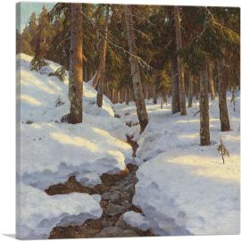 Winter Creek 1915-1-Panel-12x12x1.5 Thick