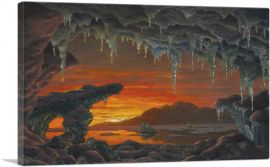 Model For An Arctic Cave Decor Grotto-1-Panel-40x26x1.5 Thick