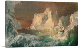 Final Study For The Icebergs 1860-1-Panel-26x18x1.5 Thick